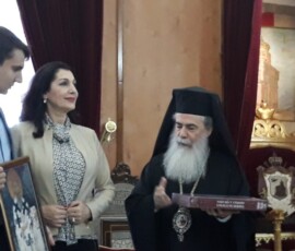 Patrijarh jerusalemski Teofil III, Jerusalim, Jadranka Jovanovic