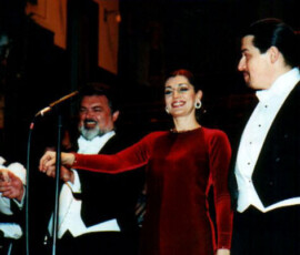 Jadranka Jovanović,Peter Dvorski, Dalibor Jenis, Gala concert,Obecní Dům, Smetana Hall