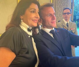 Emanuel-Macron, Jadranka Jovanovic, Élysée Palace Paris