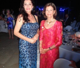 Queen Silvia of Sweden, White Palace, Jadranka Jovanovic